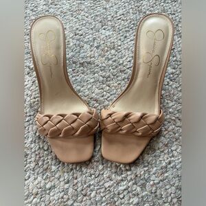 Jessica Simpson Tan Braided Women's Shoes